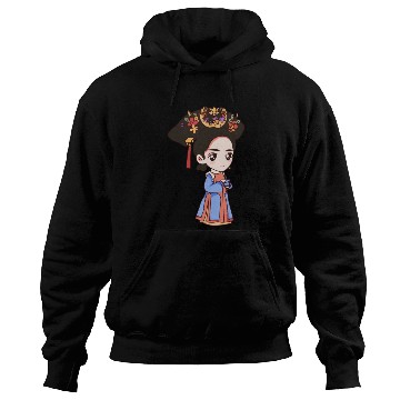 Discover HAND PAINTED GIRL IMAGE Hoodies