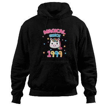 Discover 23th Birthday Magic since 1999 Unicorn Hoodies
