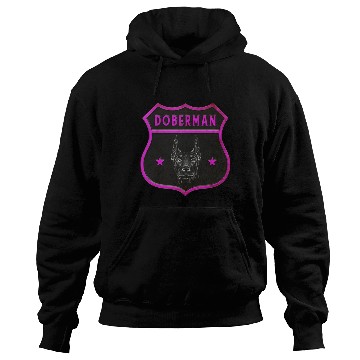 Discover Doberman dog design Hoodies