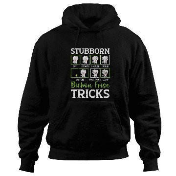 Discover Stubborn Bichon Frise Tricks Bichon Frise Owner Hoodies