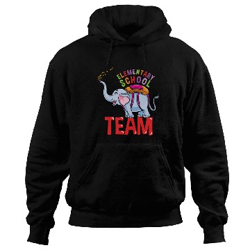 Discover Back To School Elephant Elementary School Team Hoodies