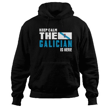 Discover Keep calm Galicia flags design Hoodies