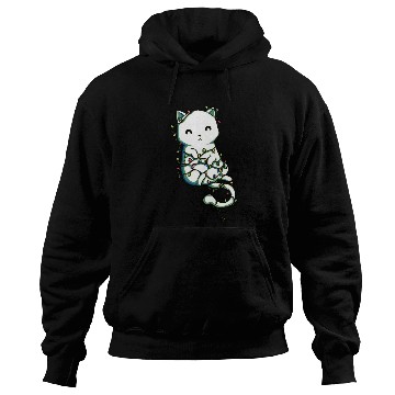 Discover cat All Tangled Hoodies
