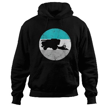 Discover Farming Combine Harvester Hoodies