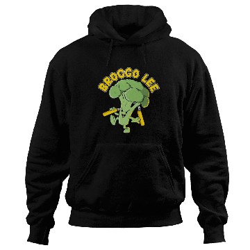 Discover Brocco Lee Vegetable Vegetarian Vegan Broccoli Hoodies