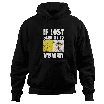 Discover Vatican City Flag Saying Hoodies