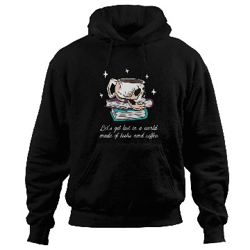 Discover Book pages and coffee Hoodies