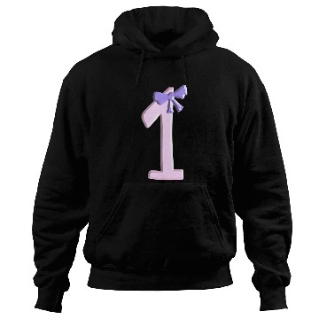 Discover one loop number pink number first Hoodies