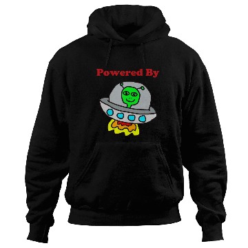 Discover Powered By Aliens Hoodies