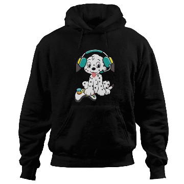 Discover Video Game Player Paw Puppy Breeder Dalmatian Dog Hoodies
