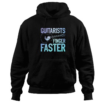 Discover Guitarist Pun Funny Guitar Player Hoodies