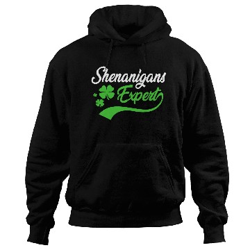 Discover Shenanigans Expert Funny St Patrick Day Hoodies