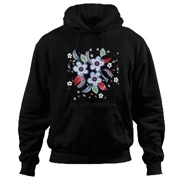Discover Colorful summer flowers Hoodies