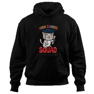 Discover High School Squad Cat Back To School Hoodies