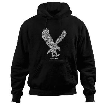 Discover The American Eagle in Flowers Hoodies