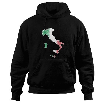 Discover Stylized Italy Map Hoodies