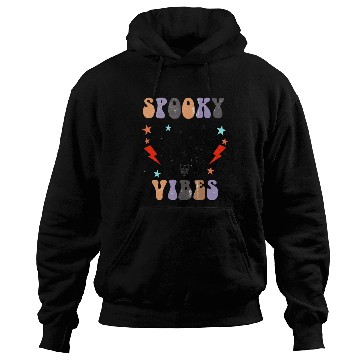 Discover Spooky Vibes Retro Skeleton Hands Gift For Boys Hoodies