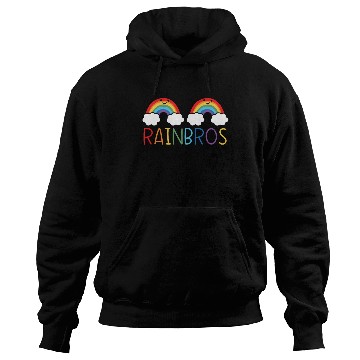 Discover Rainbros Rainbow Lover Rainbow Whisperer Hoodies