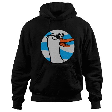 Discover Logo Circle Sunglasses Goose Hoodies
