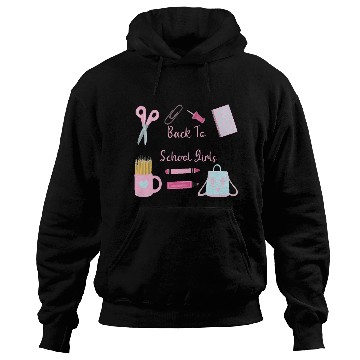 Discover Back to school girls elementary gift Hoodies