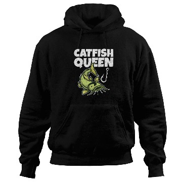 Discover Wels Catfish Design For A Catfish Queen Hoodies
