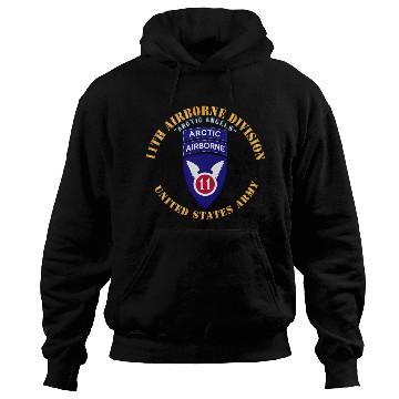 Discover 11th Airborne Division Arctic Angels w Arctic Tab Hoodies