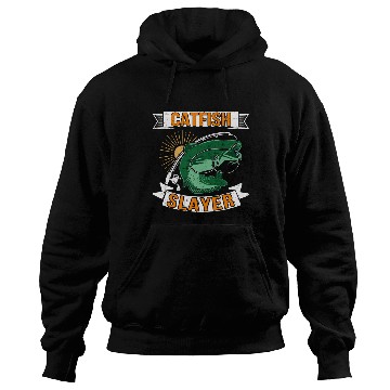 Discover Catfish Slayer - Wels Catfish Hunter Hoodies
