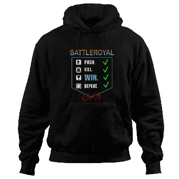 Discover Battle Royal Gaming Design Hoodies