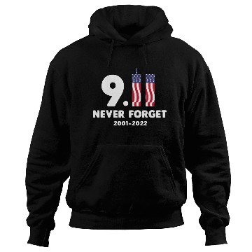 Discover 911 Never Forget 2001-2022 Patriot day Hoodies