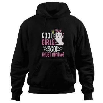 Discover Cool girls go ghost hunting Hoodies