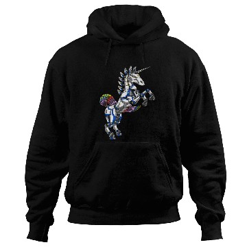 Discover Unicorn Robot Futuristic Monster Hoodies