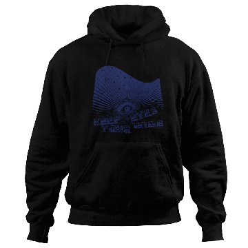 Discover Eyes Wide Winter Storm 2 Deep Blue Hoodies