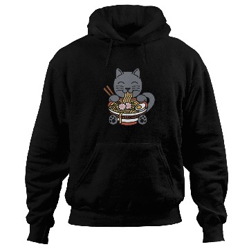 Discover British Shorthair Cat Ramen Noodles Hoodies
