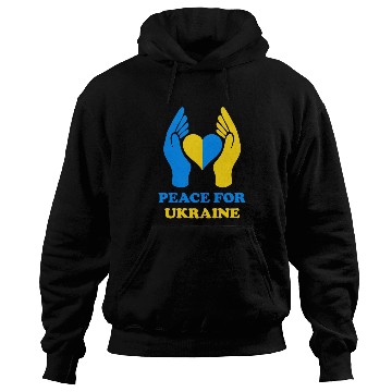 Discover Peace for Ukraine Hoodies