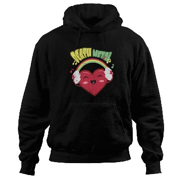 Discover Death Metal Cute Heart Hoodies