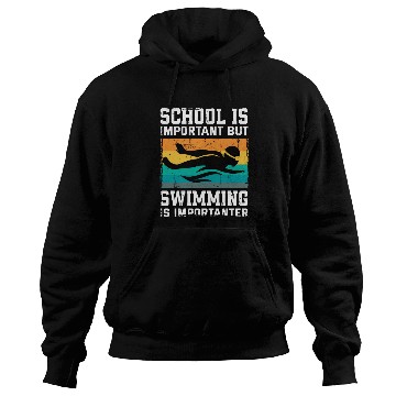 Discover Swimming School Sport Swimmer Hoodies
