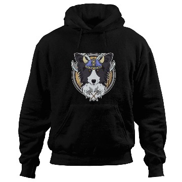 Discover Border Collie I Valhalla I Viking Hoodies