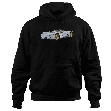 Discover Silver car Hoodies