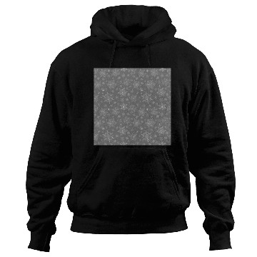 Discover Grey Snowflakes Pattern Hoodies
