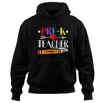 Discover Funny Back To School Teacher Student Pre K Teacher Hoodies