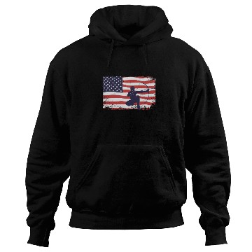 Discover American flag Arrowtag Hoodies