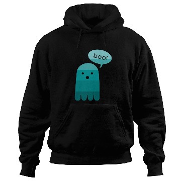 Discover Persian Green Boo Ghost Halloween Hoodies