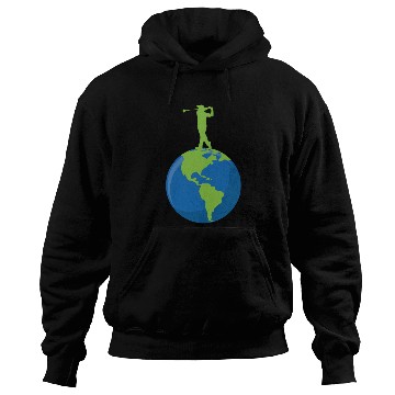 Discover Golf To The Earth Hoodies