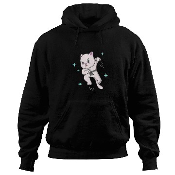 Discover Kawaii Cat Ninja Kitten Fighter Karate Hoodies