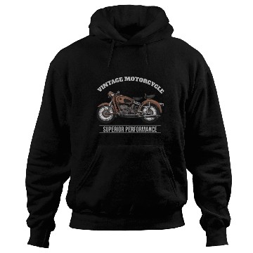 Discover Vintage Motorcycle Superior Performance Hoodies