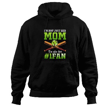 Discover Softball Fan Quotes For Proud Softball Mom Hoodies