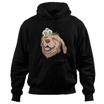 Discover Dog Labrador Flower Hoodies