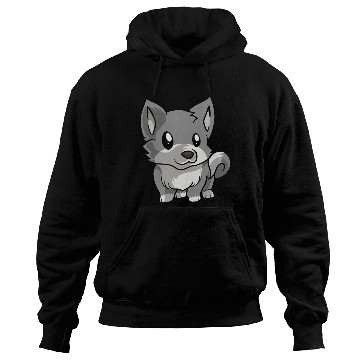 Discover Puppy Wolf Hoodies