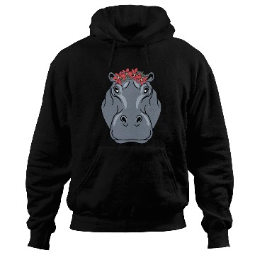 Discover She is Hippo Hoodies
