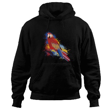 Discover Abstract Parrot Hoodies